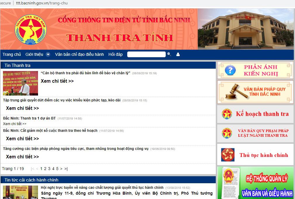 Đừng để cổng thông tin điện tử trở thành 